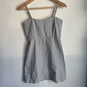 Brandy Melville Karla Mini Dress spaghetti strap striped one size